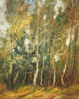 Martini József (1904-1996): overcast forest
