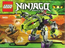 LEGO NINJAQ 9455  = ÖSSZESZERELÉSI FÜZET