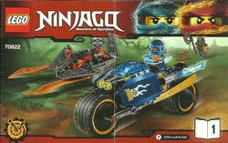 Lego ninjaq 1. 70622 = Assembly booklet