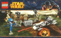 LEGO STAR WARS, DISNEY 75037  = ÖSSZESZERELÉSI FÜZET