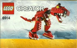 LEGO CREATOR 6914 = ÖSSZESZERELÉSI FÜZET