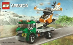 LEGO CREATOR 31043 = ÖSSZESZERELÉSI FÜZET