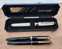 3 vintage fountain pens
