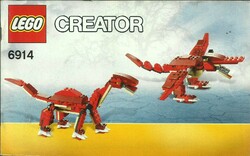 LEGO CREATOR 6914 = ÖSSZESZERELÉSI FÜZET