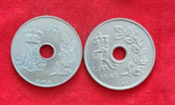 2 Halves (r/m) 25 Danish kroner (629)