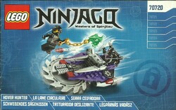 LEGO NINJAQ 70720  = ÖSSZESZERELÉSI FÜZET
