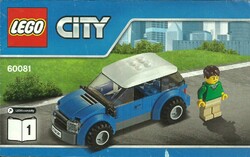 LEGO CITY  60081 = ÖSSZESZERELÉSI FÜZET