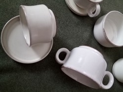 Vintage, elegant ceramic tea set