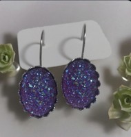 Purple dream earrings