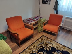 Retro armchairs