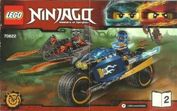 Lego ninjaq 2. 70622 = Assembly booklet