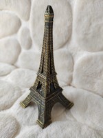 Apró szép kidolgozású réz bronz ötvözet Eiffel torony dísztárgy