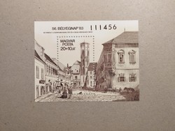 Hungary - 56. Stamp day block 1983