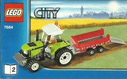 LEGO CITY 2. 7684 = ÖSSZESZERELÉSI FÜZET