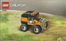 Lego creator 31043 = assembly booklet