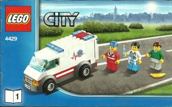 LEGO CITY 1. 4429 = ÖSSZESZERELÉSI FÜZET