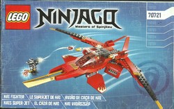 Lego ninjaq 70721 = assembly booklet