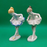 Káldor Aurél Hólloháza ballerina porcelain figurines