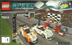 Lego speed champions 1. 75912 = Assembly booklet