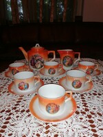 Zsolnay tea set from xx. From the beginning of the century