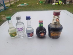 Old bottles of drinks