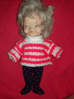 Antique 1920 cc. Mmm martha maar naughty smiling vinyl doll in good condition 28 cm according to pictures
