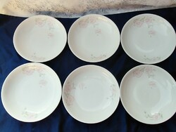 6 Great Plain deep plates
