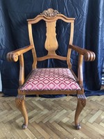Neo-baroque armchair