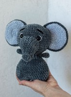 An elephant with a heart