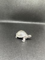 Ezüst miniatűr teknős