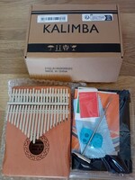 Kalimba with 21 keys, a new wooden instrument