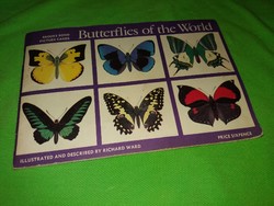 1970. Sticker collector's album of Broke bond tea picture supplement butterflies, moths according to the pictures