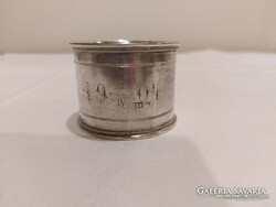 Antik Orosz ezüst szalvétagyűrű,84 es jelzéssel,mesterjeles.