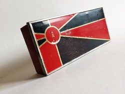 Lenthiéric paris art-deco metal perfume gift box 1930s