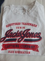 Jack & Jones fehér férfi póló XL méret