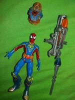 2010. Original hasbro -marvel spider man with shooting gun gi joe size according to the pictures