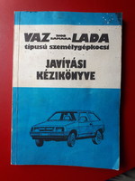 VAZ ÉS LADA SAMARA szerelési könyve 1991 évi kiadás