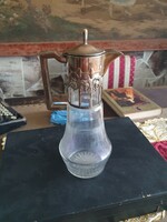 Silver Viennese decanter