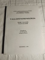 Dr. Pál Herczeg: religious phenomenology, ancient religions, world religions
