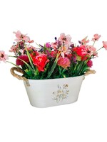 Fran fine flower basket
