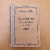 (1913) Friedrich von Schiller - Wallenstein (gótbetűs kiadás)