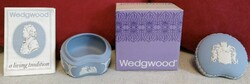 Gyűjtői ritkaság: Wedgwood Bean Box jelzett ékszertartó díszdoboz szelence hibátlan vitrin állapotú