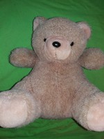 Quality old French van de walle sitting brown teddy bear plush figure in good condition 30 cm as shown in the pictures