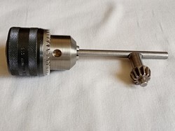 RÖHM fogaskoszorús fúrótokmány 1,5-13mm eredeti kulcsal nem használt