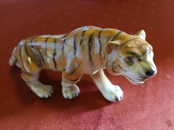 Royal dux porcelain tiger