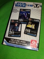 Retro star wars battle of the clones game with card box with several game options as shown in the pictures