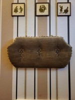 Velvet, wall key holder