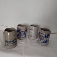 Ceramic beer mugs