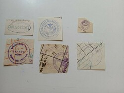 D202558 csokmő (Bihar etc.) old stamp impressions 5+ pcs. About 1900-1950's