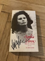 Autographed sophia loren - to live and love (a. E. Hotchner) biography